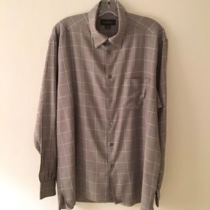Ermenegildo Zegna Chocolate Brown Dress Shirt XL